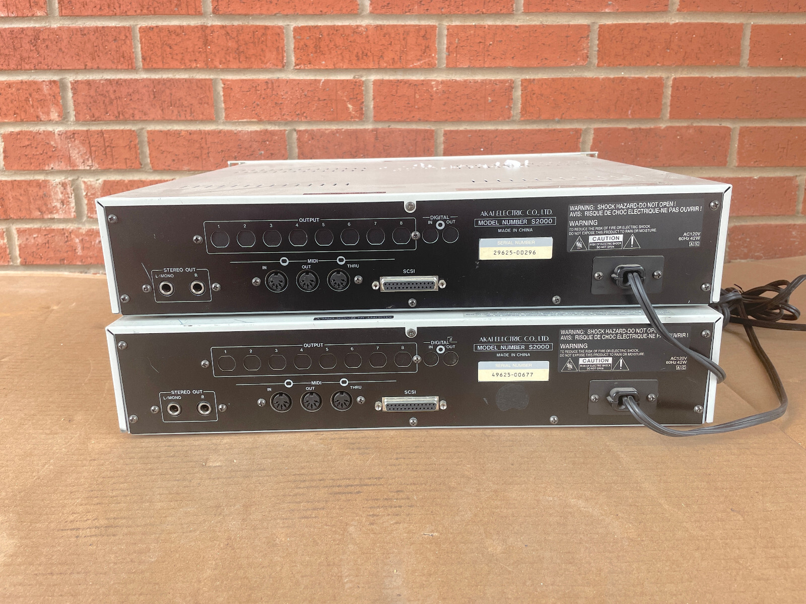 AKAI S2000 Professional Midi Stereo Digital Sampler (As Is For Parts