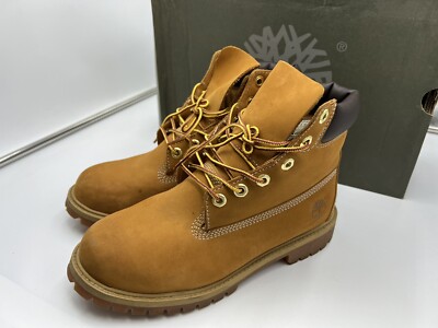 TIMBERLAND PREMIUM IN WATERPROOF BOOT WHEAT NUBUCK JUNIOR'S/JUNIORS 