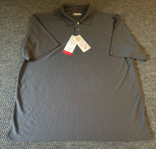 NEW Champions Tour Short Sleeve Polo Men's XL Black Golf NWT