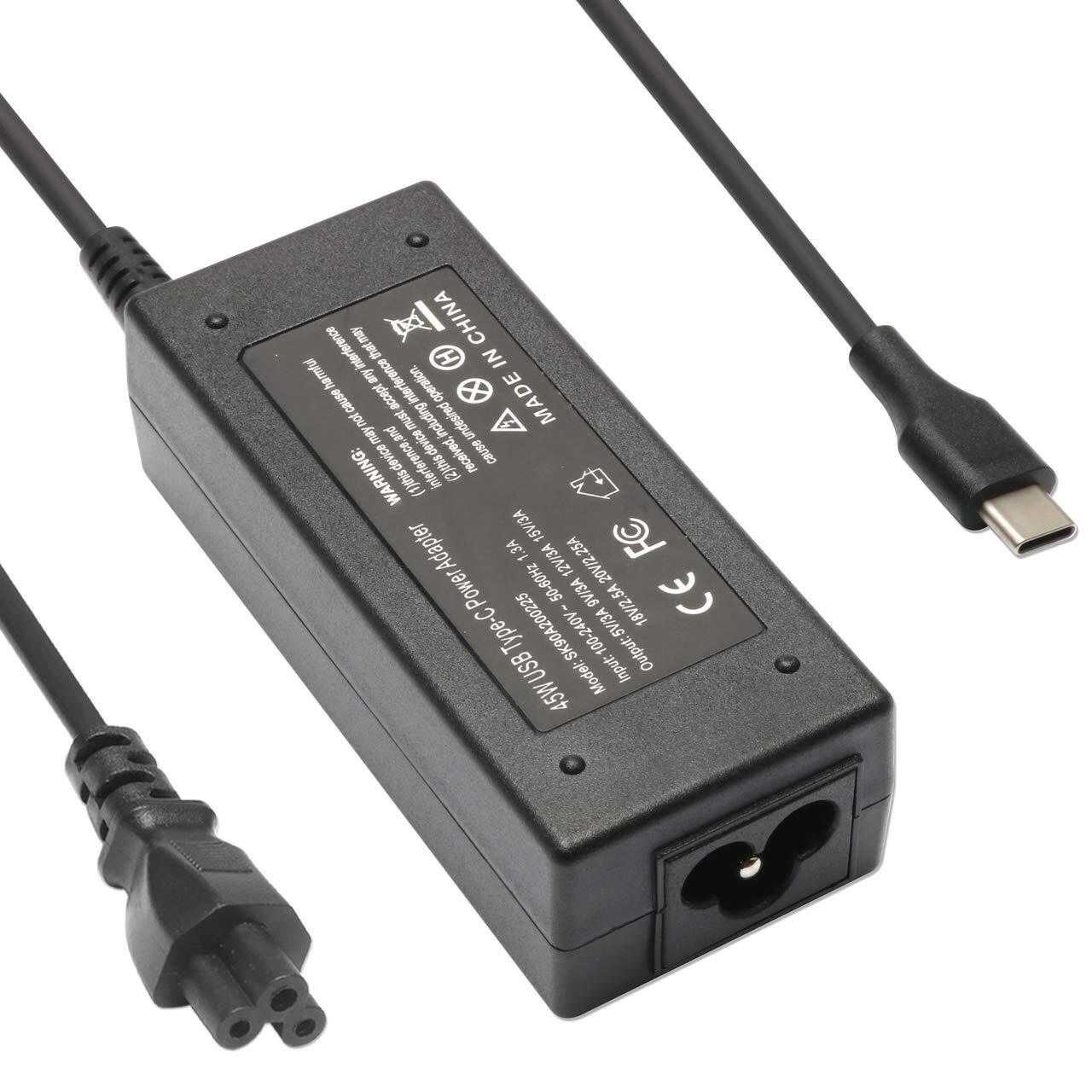 USB-C Laptop Charger 45W for Acer Chromebook 315 311 CP311 CP315 CB311 CB315 ...