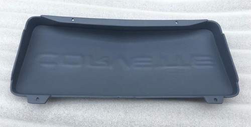 Front Bumper For 1991 to 96 Chevrolet Corvette C4 License Plate Filler 10285647 - Picture 7 of 8