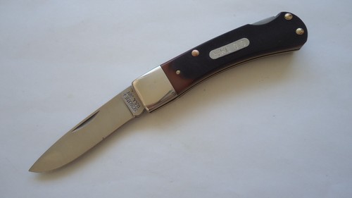 SCHRADE USA 30T LOCKBACK OLD TIMER KNIFE - Picture 2 of 16
