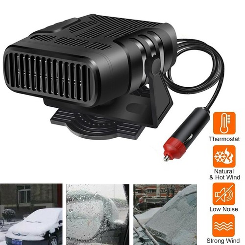 12V Portable Car Auto Electric Heater Heating Cooling Fan Defroster