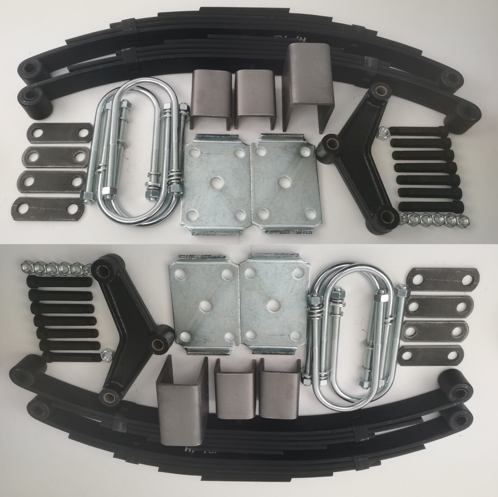 5,200 lbs. Dual Trailer Axle Suspension Kit (Leaf Springs, Hanger & U