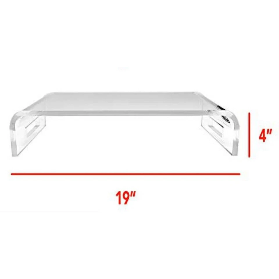 Сверхпрочный компьютерный монитор ноутбук подставка для стола полка настольная подставка (5-7 фунтов) - Изображение 4 из 4