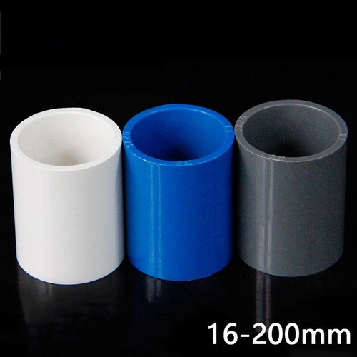 QUARKZMAN PVC Rohrverbinder 16mm - 50 Stück, Weiß, Für Elektroinstallation