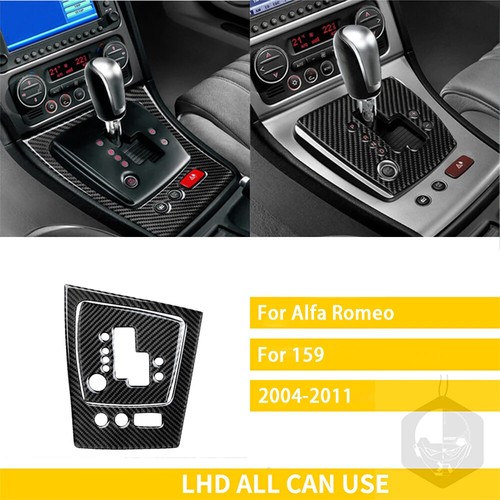 Para Alfa Romeo 159 2004-2011 Accesorios Fibra Carbono Interior Coche Cambio de Marchas - Imagen 11 de 36