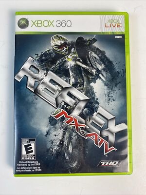 MX vs. ATV Reflex (Microsoft Xbox 360, 2009) Complete W/ Manual - FREE SHIPPING!