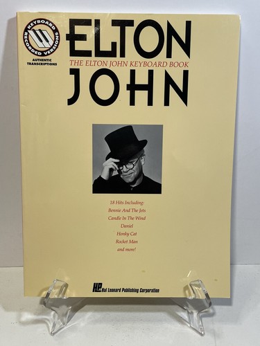 The Elton John Keyboard Book Transcribed by Bob Leso PB 1993 - Picture 1 of 8