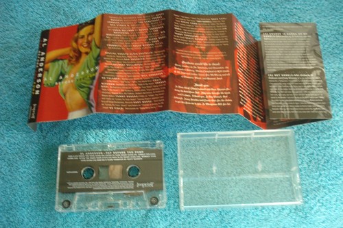 1996 AL ANDERSON "PAY BEFORE YOU PUMP" COUNTRY ROCK CASSETTE - LIKE NEW - Picture 3 of 4