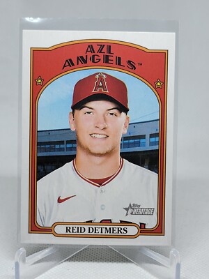 2021 Topps Heritage Minor League #126 Reid Detmers E3B