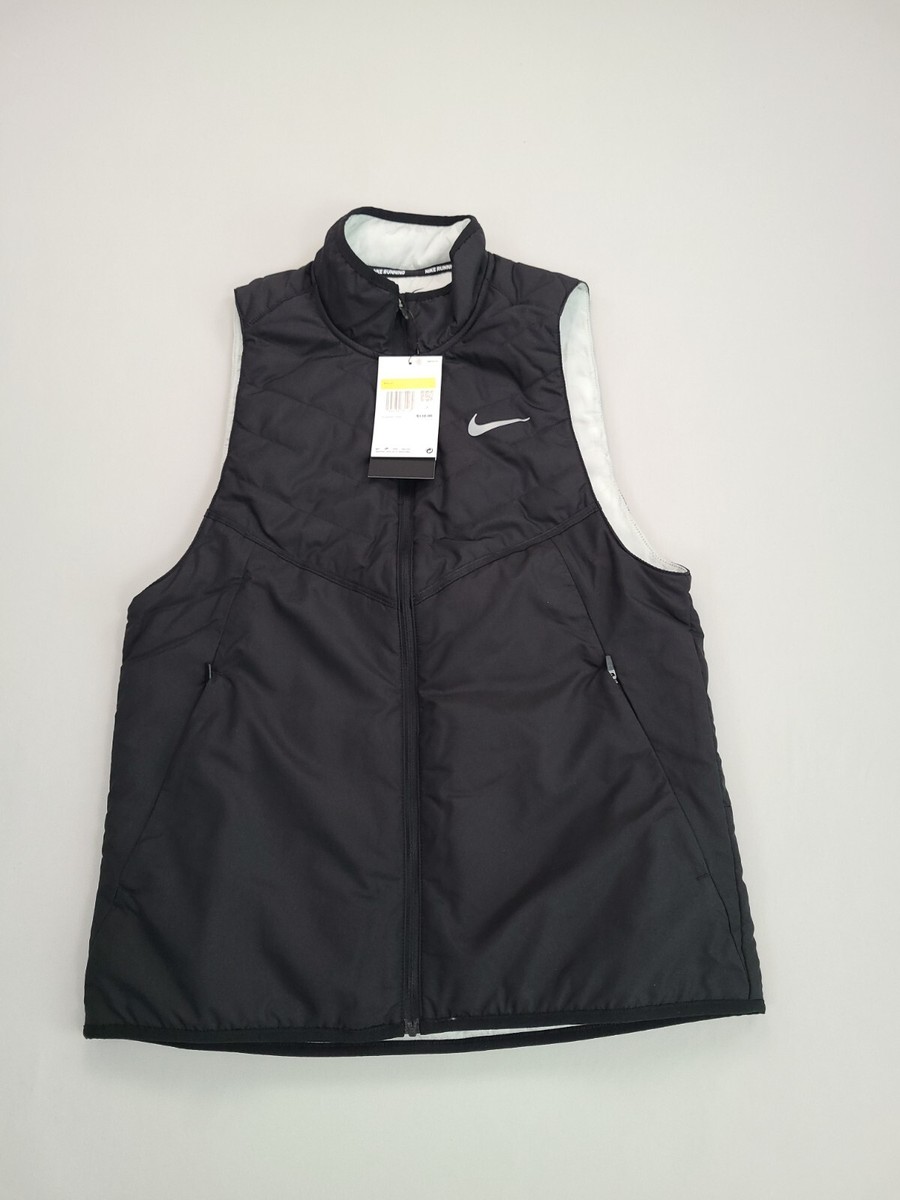 nike black gilet mens