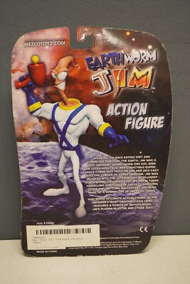 Mezco Earthworm Jim 6-inch Action Figure NIB New Sealed | eBay