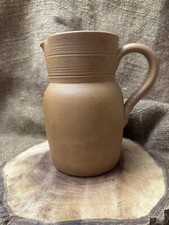 Poterie - ancien pichet, cruche,  en grès du Berry , 1,5 Litres