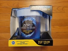 ZeroWater 7 Cup Pitcher with Ready-Pour + Free Water Quality Meter
