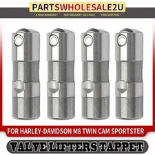 4x Engine Valve Lifter Tappet for Harley-Davidson Breakout Cross Bones Blackline