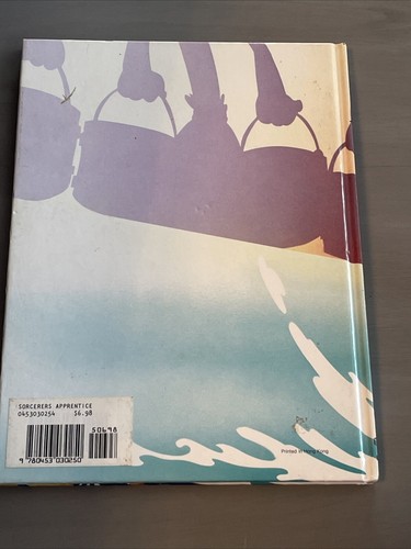 Walt Disney The Sorcerer's Apprentice Hard Back Book Vintage 1992 NM - Picture 4 of 9