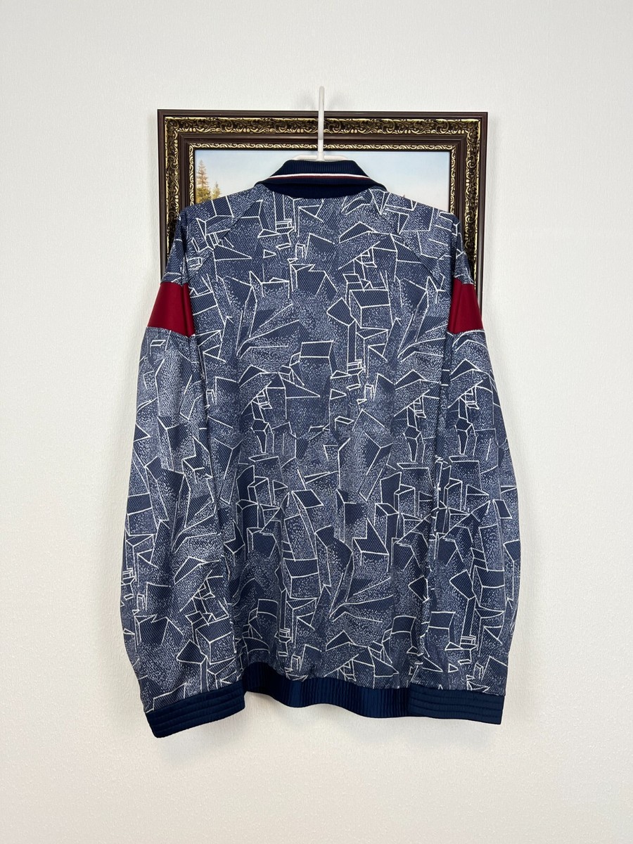 Vintage 90's Umbro England Football Jacket Soccer Track Top