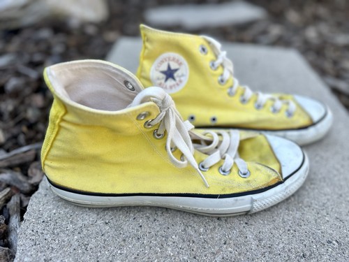 Converse All Star Vintage Shoes 80s Size 7 - Picture 2 of 6