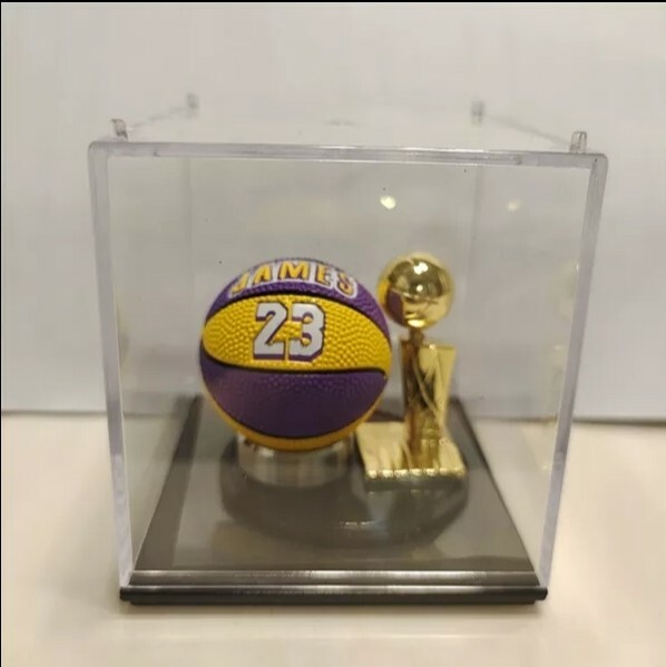 NBA Le Bron James Los Angeles LA Lakers Basketball MVP Trophy