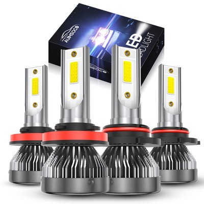 For Chrysler Pacifica 2017-2020 Led Lights Super White High Low Beam Bulbs
