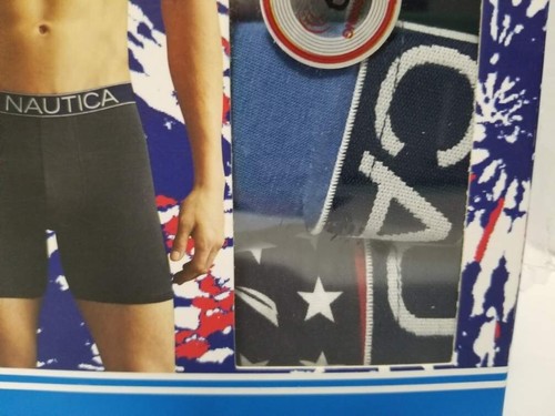 Nautica Mens Stretch Performance Boxer Briefs, 4-Pack - Picture 8 of 8