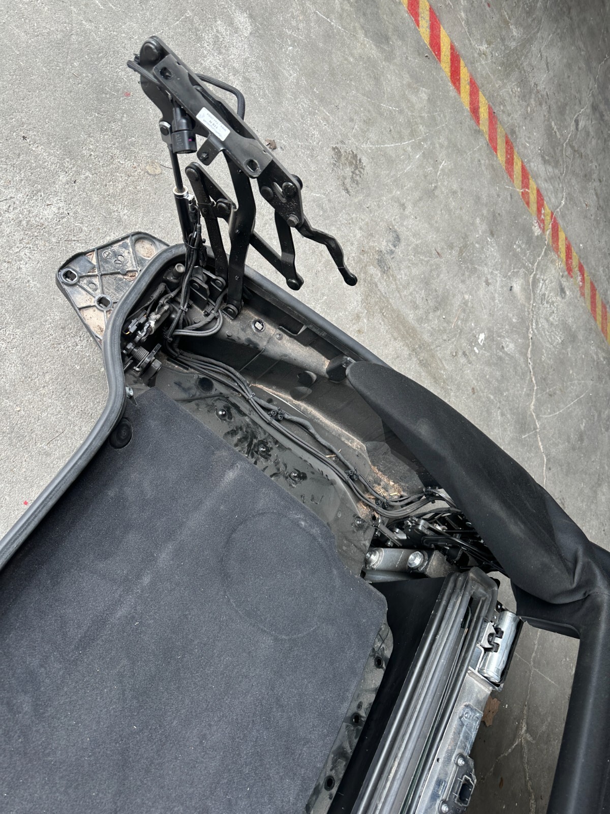 2017 2018 AUDI R8 CONVERTIBLE SPYDER SOFT TOP ROOF ASSEMBLY BLACK