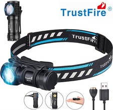 1000 LM LED Headlamp Flashlight Rechargeable 5 Modes IPX8 For Outdoor Camping US