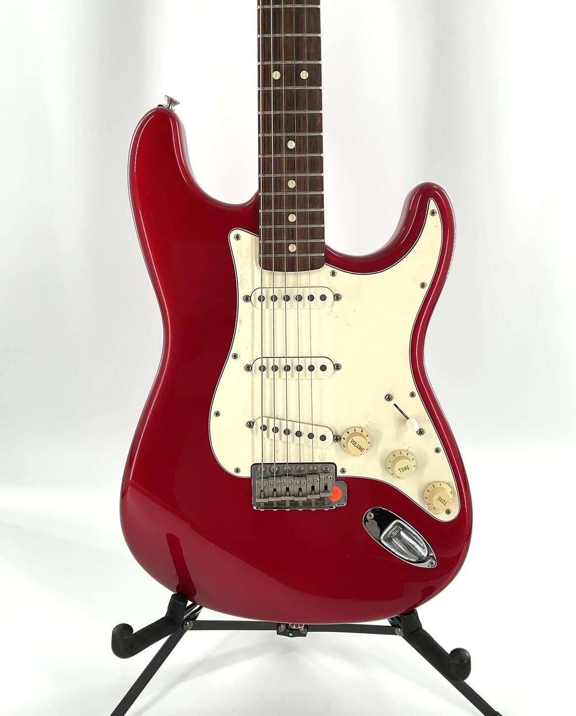 1997 Fender California Series Stratocaster Red Made In USA With