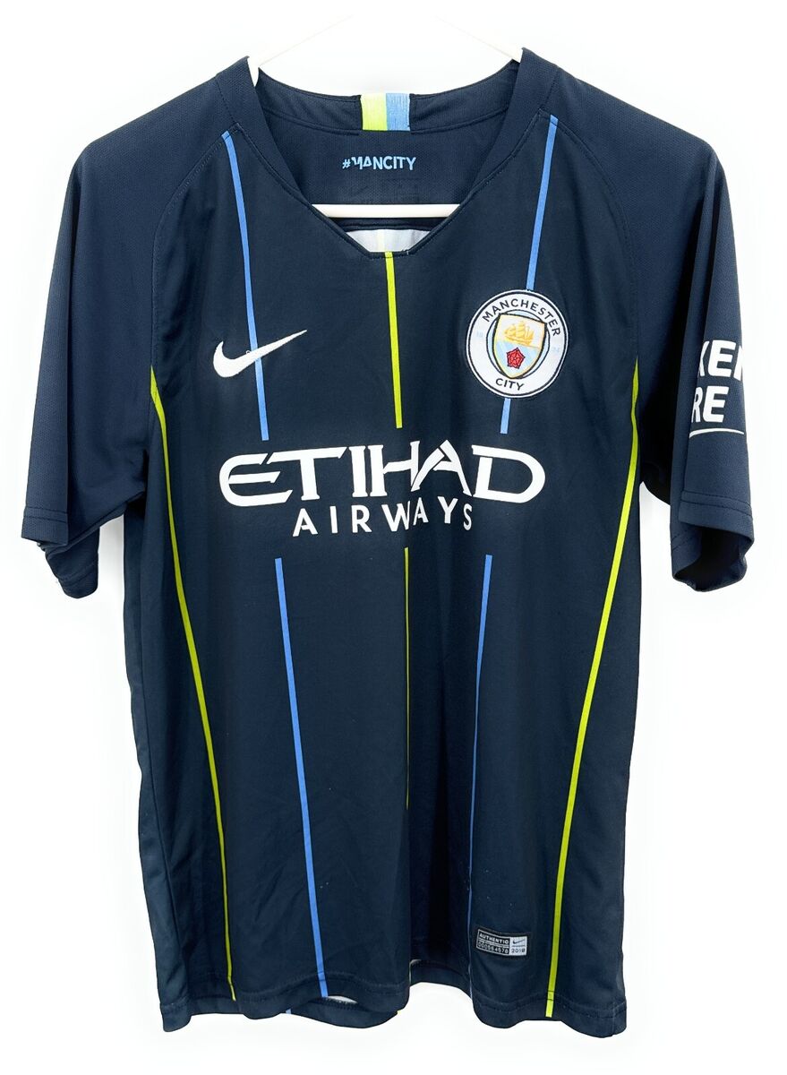 Nike Manchester City 2018/19 Away Soccer Jersey Size M | eBay Nike Manchester City 2018/19 Away Soccer Jersey Size M | eBay