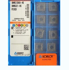 KORLOY SNMG120408-HM PC9030 Carbide Inserts CNC TOOL ✦Kd