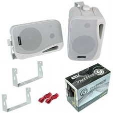 CASSE 3 VIE BASS FACE SPLBOX.2 200 WATT RMS BIANCHE PIZZERIA RISTORANTE PUB BAR