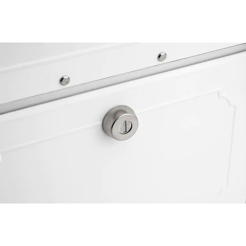 Parcel Mailbox Post Mount White with High Security Reinforced Lock Extra Large - Picture 7 of 12