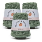 Peaches & Creme™ Cone #4 Medium Cotton Yarn, Rosemary 14oz/400g, 674 Yards