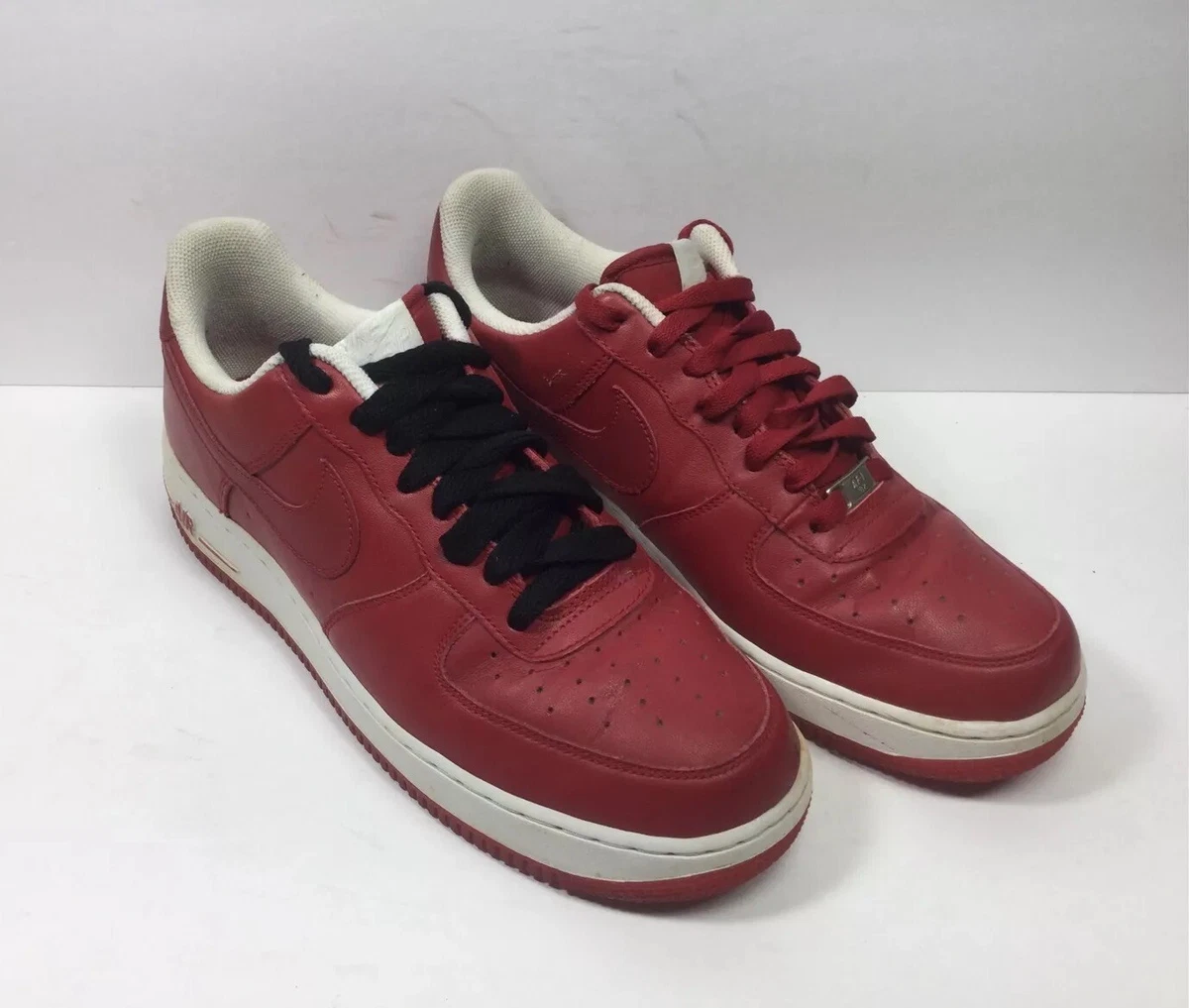 Nike Air Force 1 \'82 Varsity Pack Mens Size 8.5 Hyper Team‎ Red White 488298-606 NIKE GS Valentine main image 2