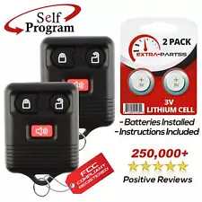 2 For 2005-2007 Ford Freestyle Freestar Remote Key Fob CWTWB1U212, CWTWB1U345