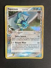 Vaporeon ~ 18/113 ~ Holo ~ EX DELTA SPECIES ~ PLAYED ~ Pokemon Card