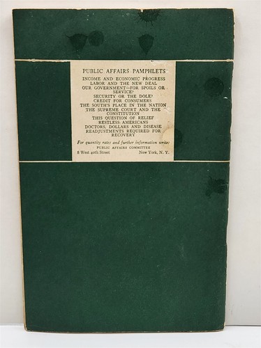 Farmers Without Land - Public Affairs Committee - Tenants Bad Farmers? - c.1937 - Foto 4 di 4