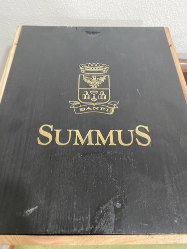 Summus Banfi Wine Box Case Wooden Crate - Picture 5 of 7