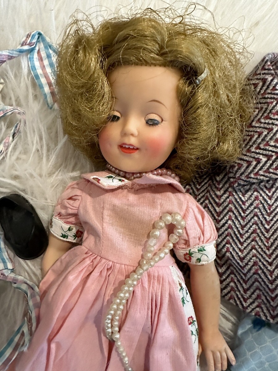Vintage 1957 Shirley Temple Doll Ideal & Extra Clothing