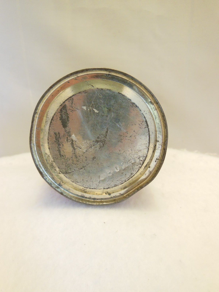 EARLY VINTAGE CALUMET DOUBLE ACTING BAKING POWDER TIN INDIAN CHIEF