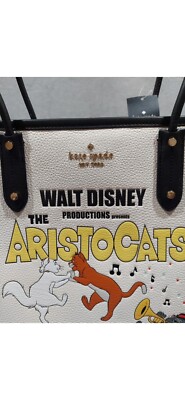 NWT Kate Spade X Disney Aristocats Cats Ella North South