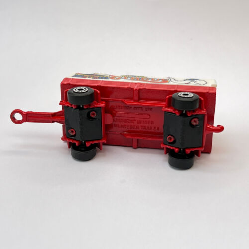 Matchbox Mercedes Trailer Truck Big Top Circus rote Karosserie neuwertig Rarität - Bild 5 von 5