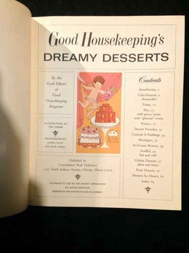 GREAT LOT OF 3 GOOD HOUSEKEEPING'S 1971 Cookbooks Desserts Salads Meat & More - Bild 5 von 6