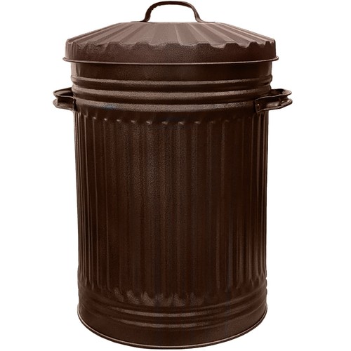 METAL GALVANISED COLOUR BIN METAL BIN 15L, 30L, 45L, 60L, 90L,110L,130 - Picture 25 of 51