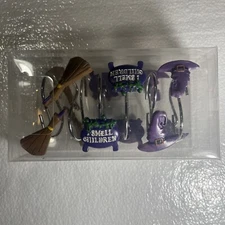 12 PCS Witchy Halloween Shower Hooks 
