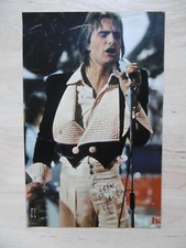 Steve Harley autograph signed A4 magazine image