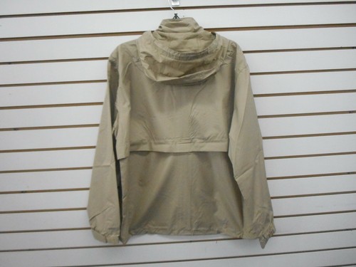 Men's A+ Navy, Black & Khaki Water Repellent Hooded Windbreaker Sizes Small-4XL - Picture 12 of 13