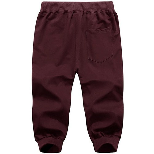 Pantaloni sportivi casual da uomo jogger palestra sotto il ginocchio Capri - Foto 44 di 84