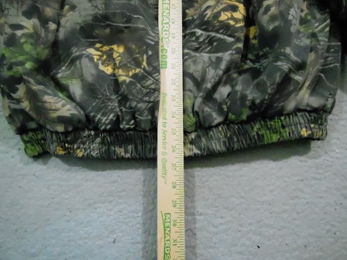 WFS Element Gear Jacket Mens Medium Brown Green Camo Hooded Super Flauge Hunting - Picture 17 of 19